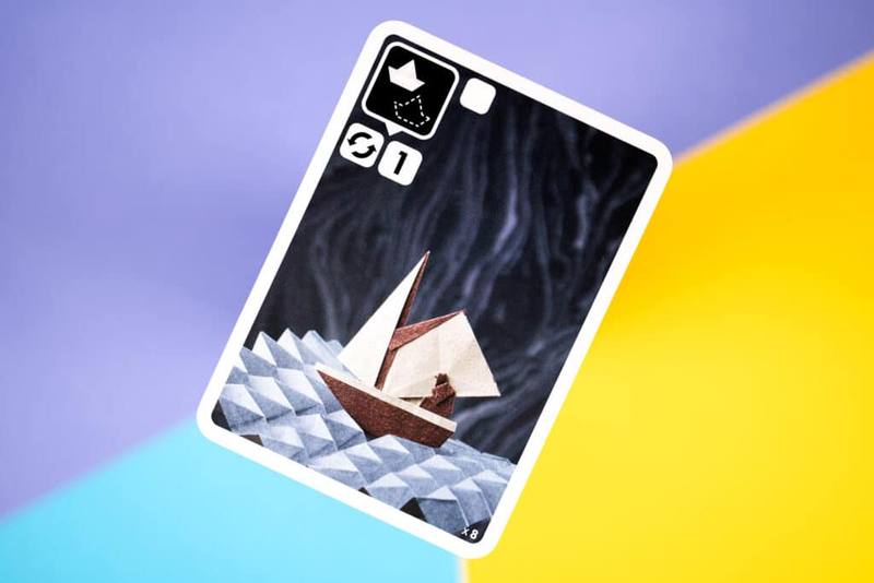 Sea Salt & Paper origami boat card