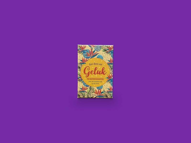 Een doos vol Geluk photographed on Bruno's purple Applied Games background