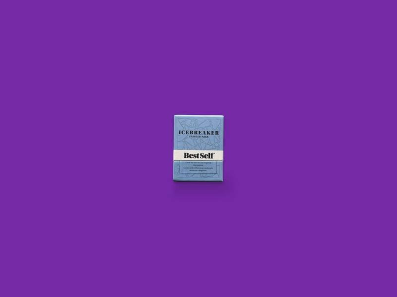 Best Self Icebreaker photographed on Bruno's purple Applied Games background