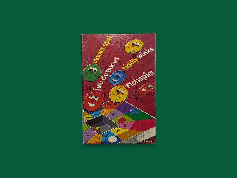 Vlooienspel / Jeu de puces / Tiddlywinks / Flohspiel in Bruno’s collection