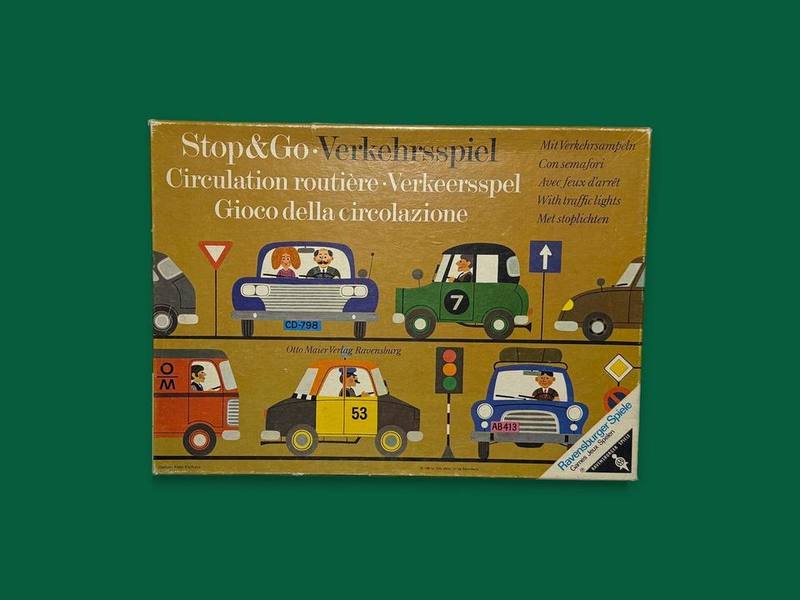Het grote verkeersspel, Standard version · Multilingual Stop & Go traffic-game edition · BGG2-128