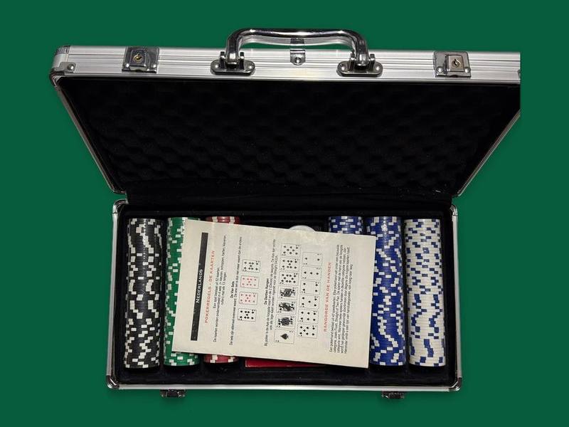 Poker Set in Bruno’s collection