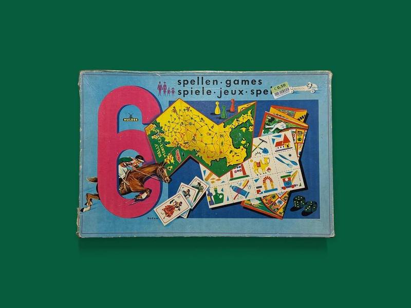 9 spellen / games / Spiele / jeux in Bruno’s collection