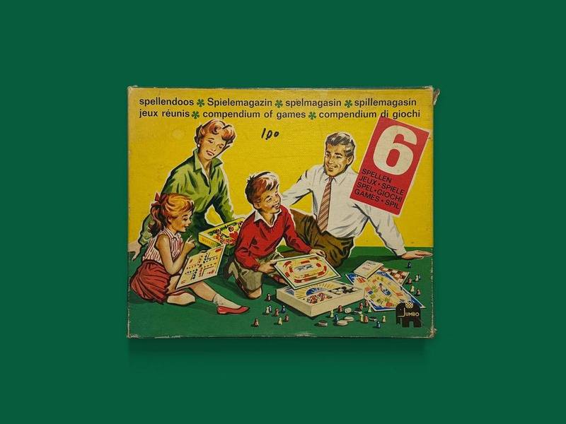 6 spellen in Bruno’s collection