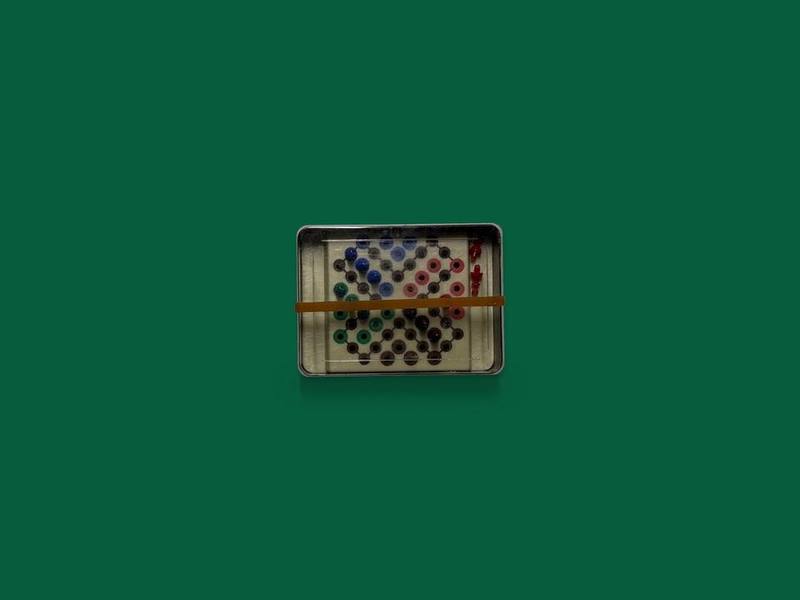 Unidentified peg travel game (BGG3-041) in Bruno’s collection