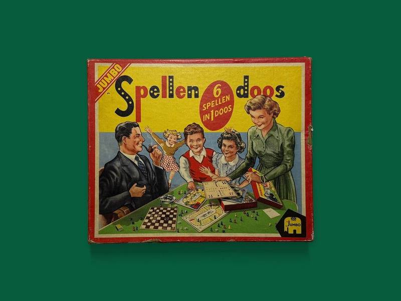 Spellen doos in Bruno’s collection
