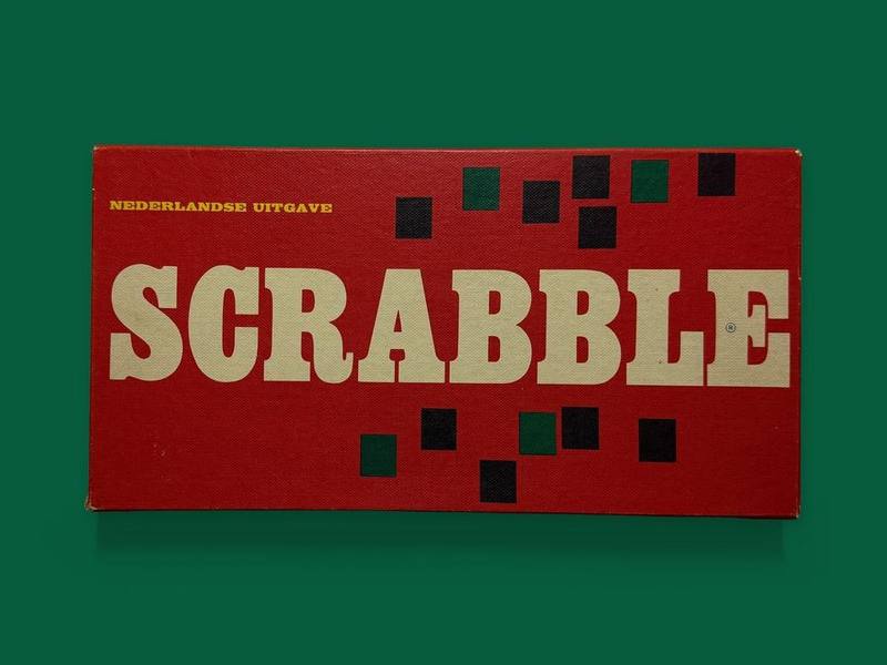 Scrabble, Standard Scrabble · Scrabble — photographed attic copy · BGG3-143