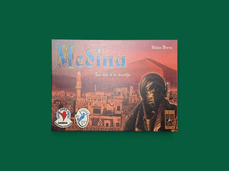 Medina, Standard version · Dutch 999 Games edition · BGG1-015