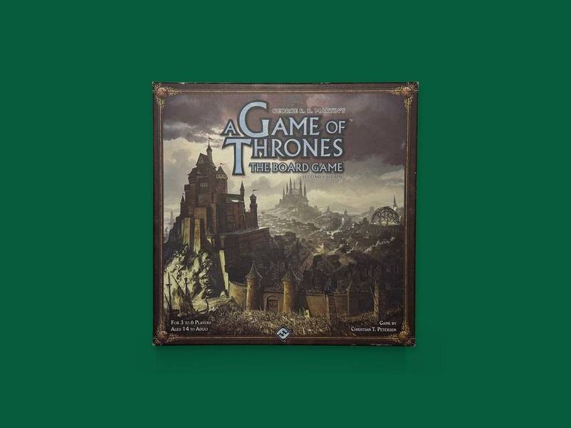 A Game of Thrones: The Board Game – Second Edition in Bruno’s collection