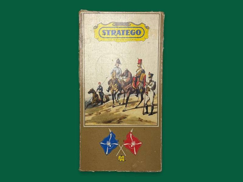 Stratego, Standard version · Vintage tan/brown Jumbo edition · BGG1-084