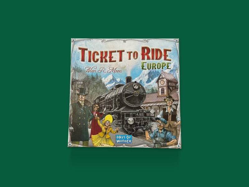 Ticket to Ride: Europe in Bruno’s collection