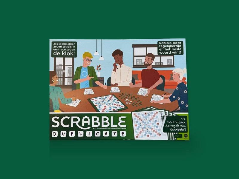 Scrabble, Special Scrabble word-game edition photographed in Bruno’s office collection.