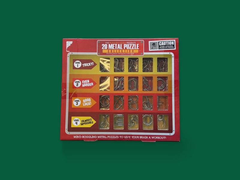 20 Metal Puzzles in Bruno’s collection