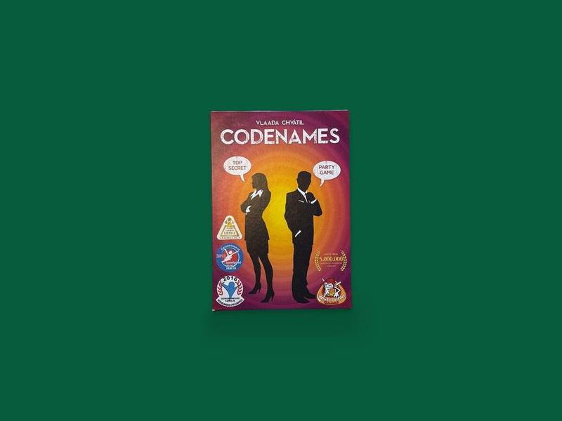 Codenames, Codenames photographed in Bruno’s office collection.