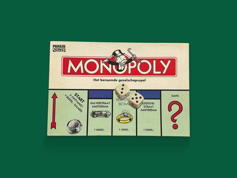 Monopoly, Monopoly photographed in Bruno’s office collection.
