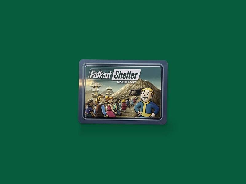 Fallout Shelter: The Board Game in Bruno’s collection